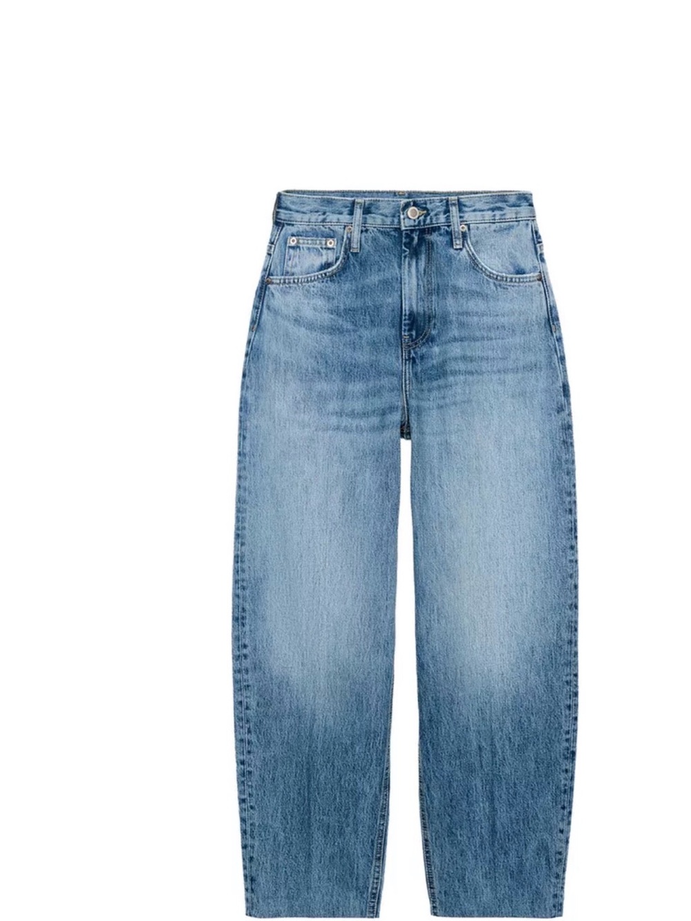 ZW High Rise Tapered Leg Jeans